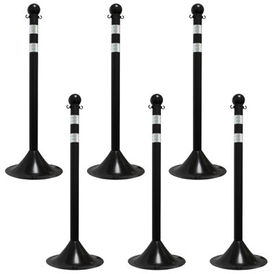 Mr. Chain 41'' H x 14'' W HDPE Stanchion System