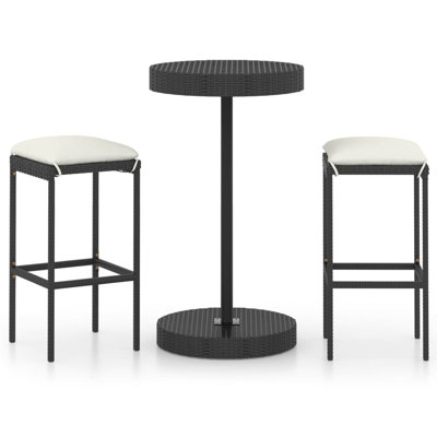 Azir 2 Seater Bistro Set with Cushions