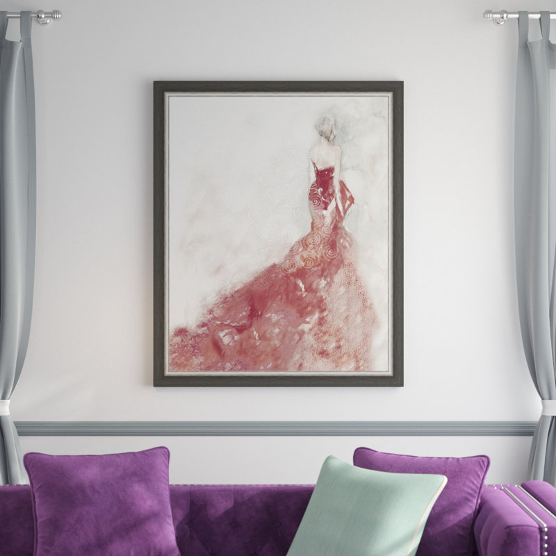 " Long Dress " Painting Print