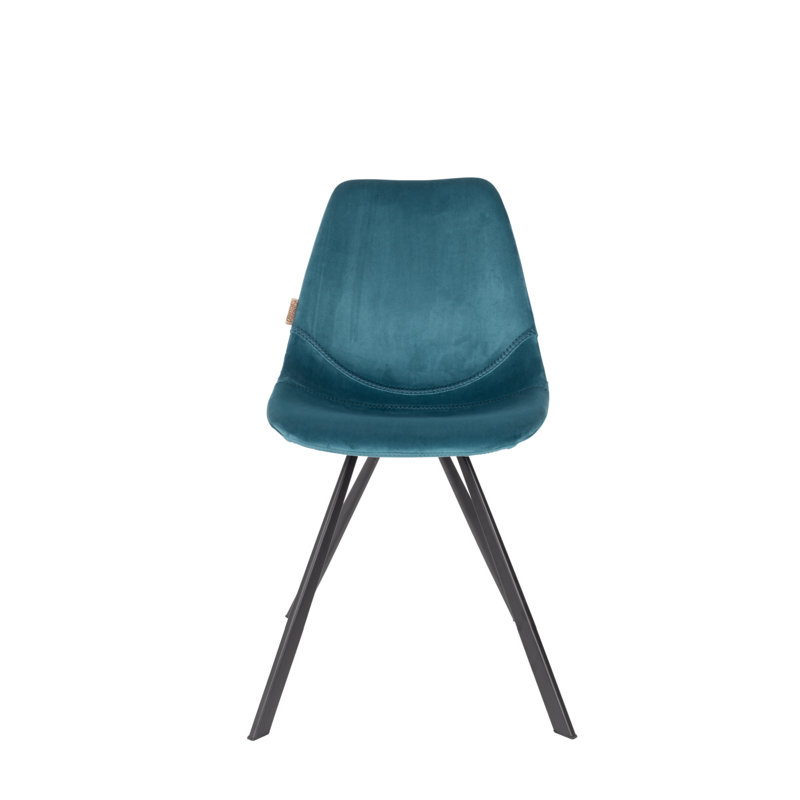 Chaises de salle à manger Franky, Bleu