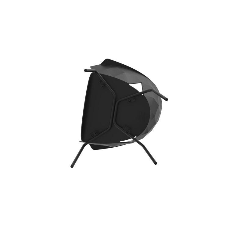 Outdoor Dining Armchair, Black