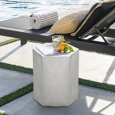 Felishia Outdoor Coffee Table , 14.5 " W 12.5 " D