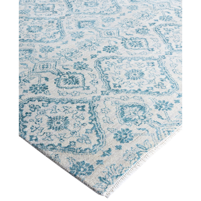 Overdyed One-of-a-Kind 8' 1" X 10' 2" Hand Knotted Area Rug