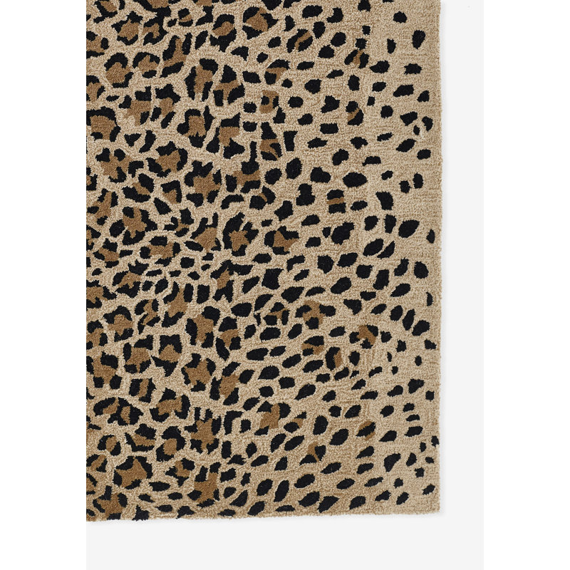 Hand-Tufted Wool Animal Print 9' x 12' Area Rug