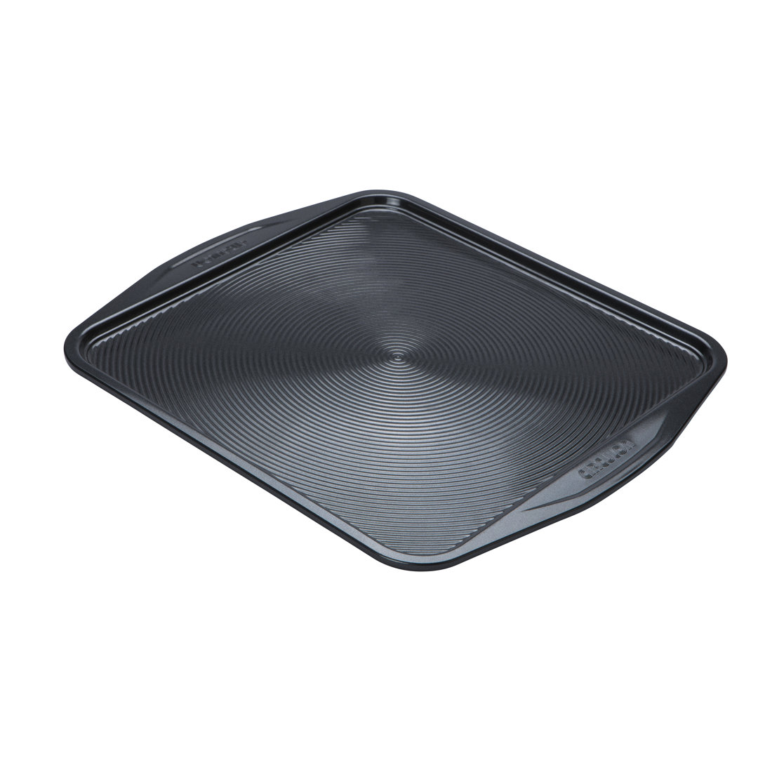 Circulon Ultimum Non Stick Square Oven Tray - Large Baking Tray 12 inch / 31cm, Freezer and Dishwasher Safe Carbon Steel Bakeware, Black