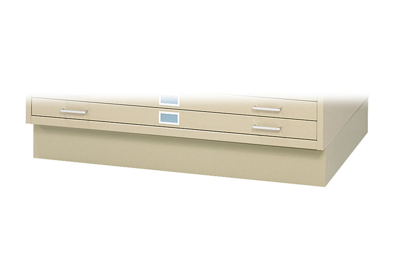 Base de classeur - BASE SEULEMENT, Sable des tropiques, Base basse fermée, Pour feuilles de 24 po x 36 po