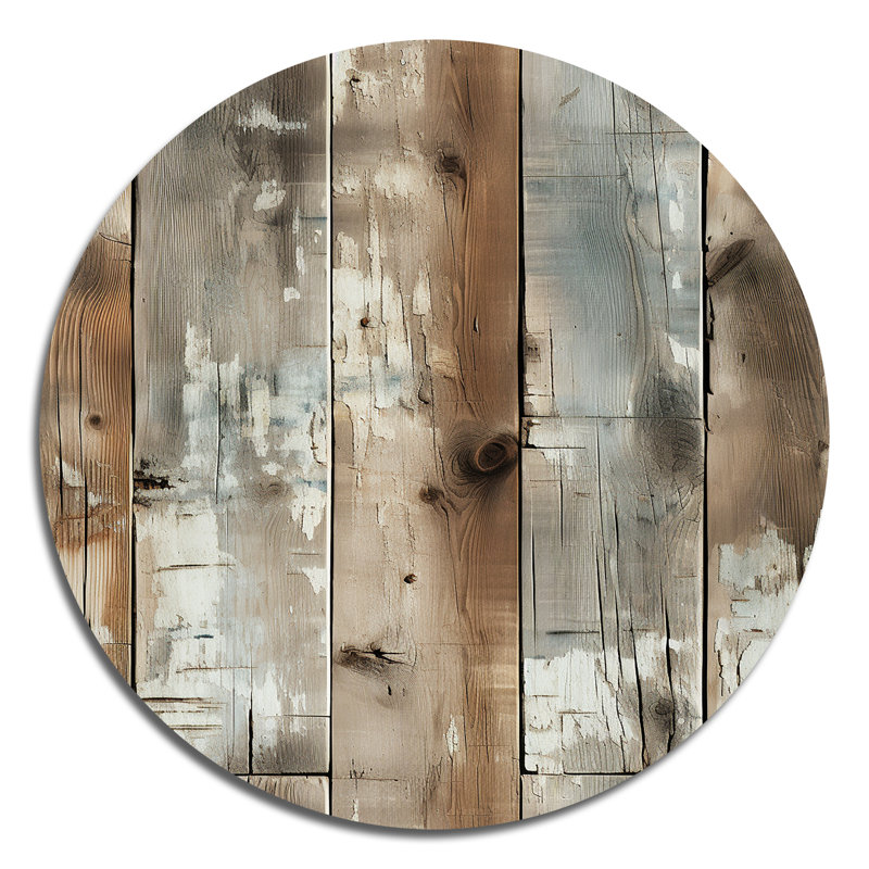 Odie - Art abstrait rond en métal, H 16 po x l 16 po
