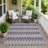 Machine Washable Indoor/Outdoor Chantille ACN2558 Geometric Rug-1911270880-1911270876