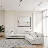 MOD#305 Modern L-Shaped Sectional Sofa with Removable Cushion Covers, High-Density Foam Seating, Durable Upholstery, Includes 6 Decorative Toss Pillows, Contemporary Living Room Furniture, 130" x 130" x 36"