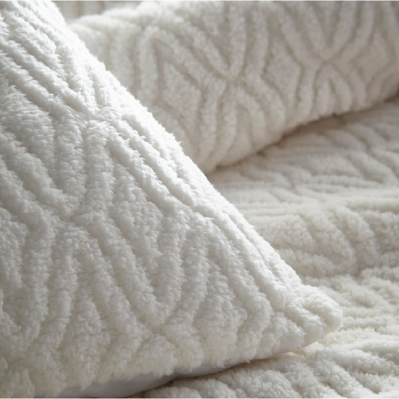 Cream Microfibre 64 TC Duvet Cover Set, 200 x 200cm Duvet Cover + 2 Standard Pillowcases
