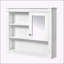 Armoire de salle de bain murale polyvalente avec tablettes réglables et design élégant-562624325
