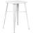 Gyeong 23.75'' Square Metal Indoor-Outdoor Bar Table Set with 2 Square Seat Stools-22109152