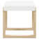 Willamena Rectangular End Table with Sled Base