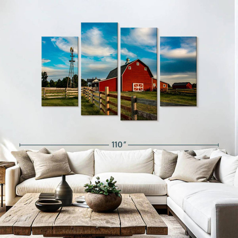 Lilie Windmill By The Farmhouse