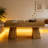 Wooden Dining Table,Rectangular Center Table,Spacious Coffee Table