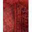 Tapis unique en surplomb rose 8 pi 1 po x 10 pi 2 po Overdyed