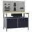 Workbench with Three Wall Panels