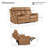 Power Reclining Loveseat Sofa-120433444