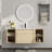 Narnby 52'' Wall-Mounted Single Bathroom Vanity With Ceramic Top-1027080089-1013958225