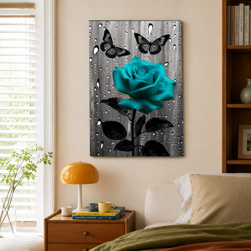Affiche cyan rose, 16x24inch