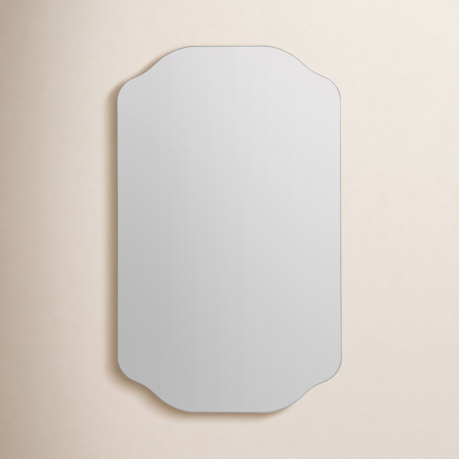 Eaton Recessed Surface Mount Medicine Cabinet, Silver