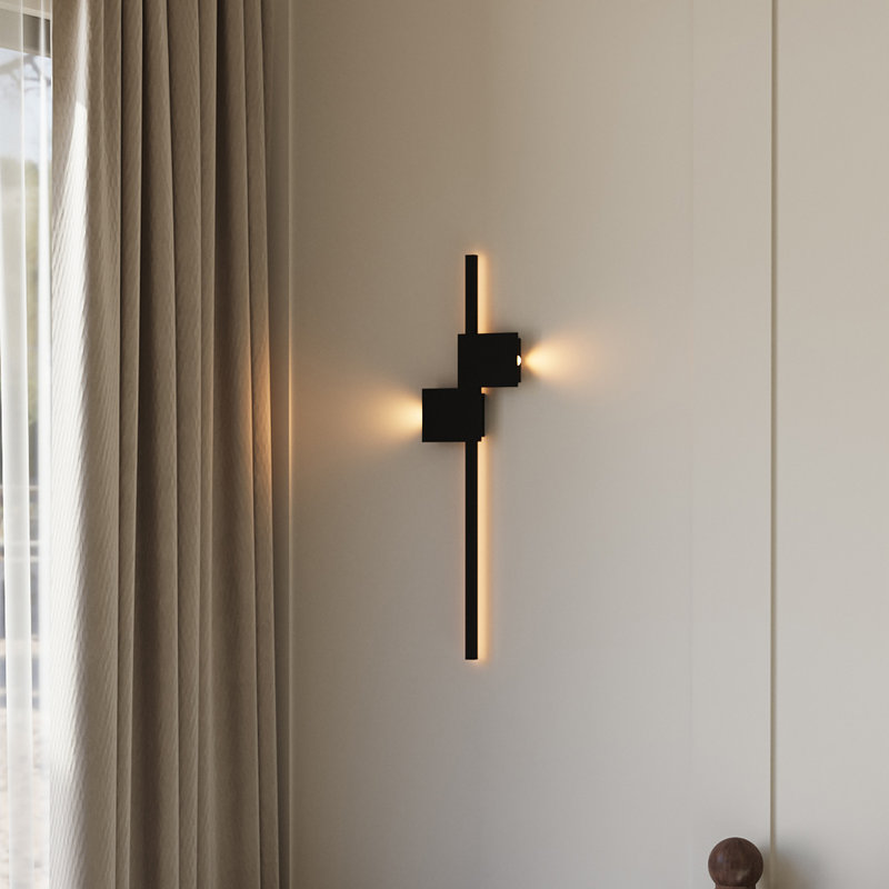 Iron LED Wallchiere