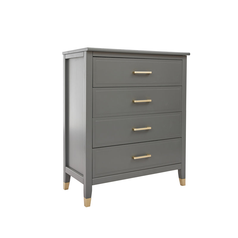 Mel Chest of Drawers, Grey