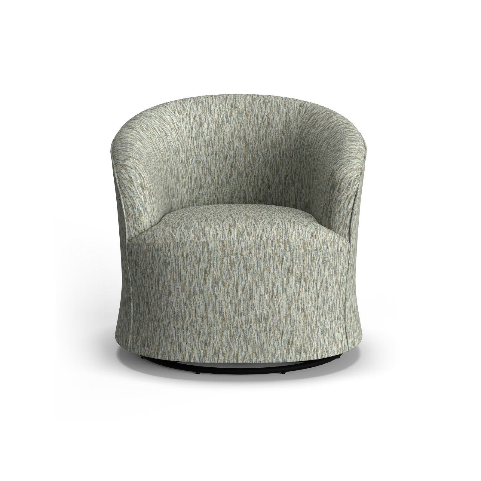 Jude Swivel Glider Accent Chair, Claire Dune Performance