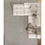 Wool Geometric Area Rug in Gray