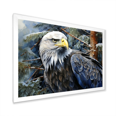 " Bold Eagle Strong Gaze I "