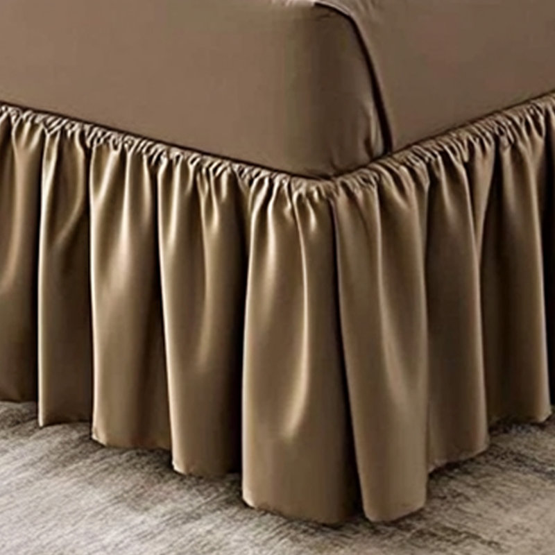 Solid Pleated Bedskirt, Soft & Cozy