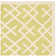 Crawford Hand Woven Flat Weave Wool/Cotton Geometric Rug in Ivory/Light green