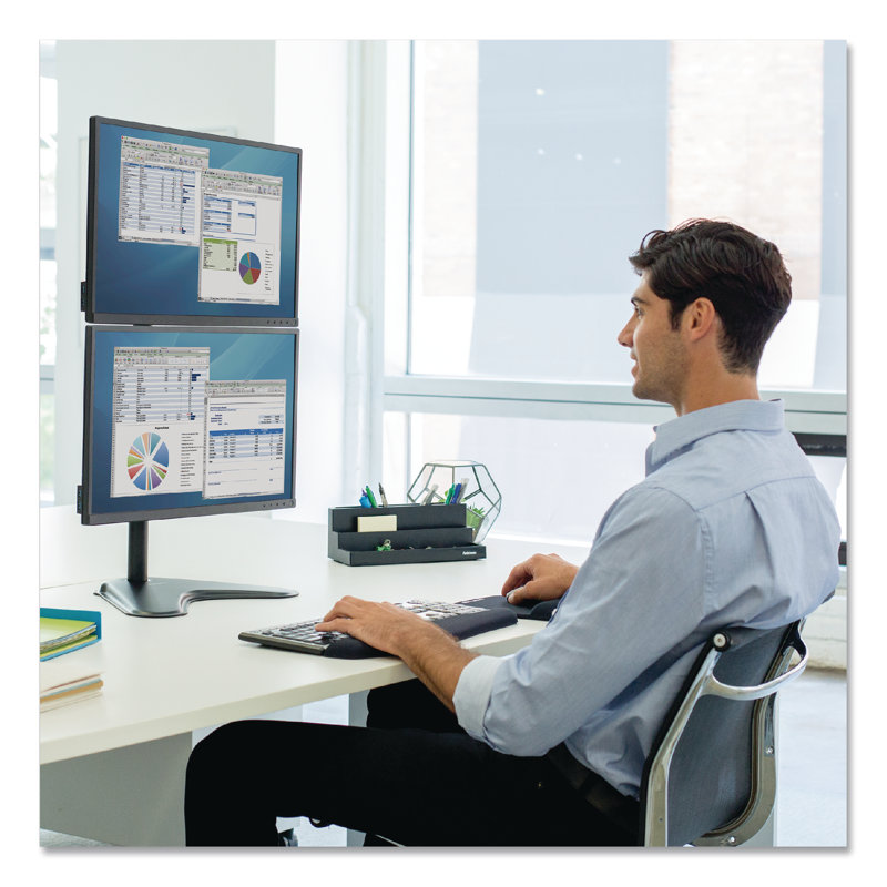 Fellowes® Multi-Screen Desktop Mount