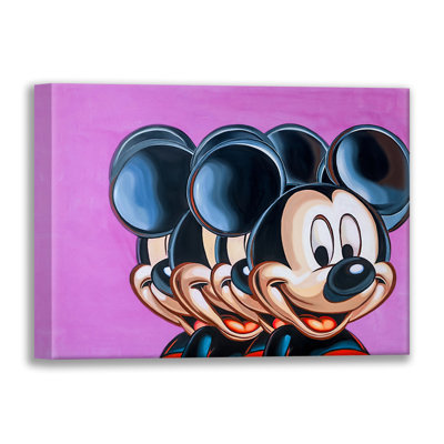 Trippy Mickey -Giclee Reproduction on Gallery Wrapped Canvas