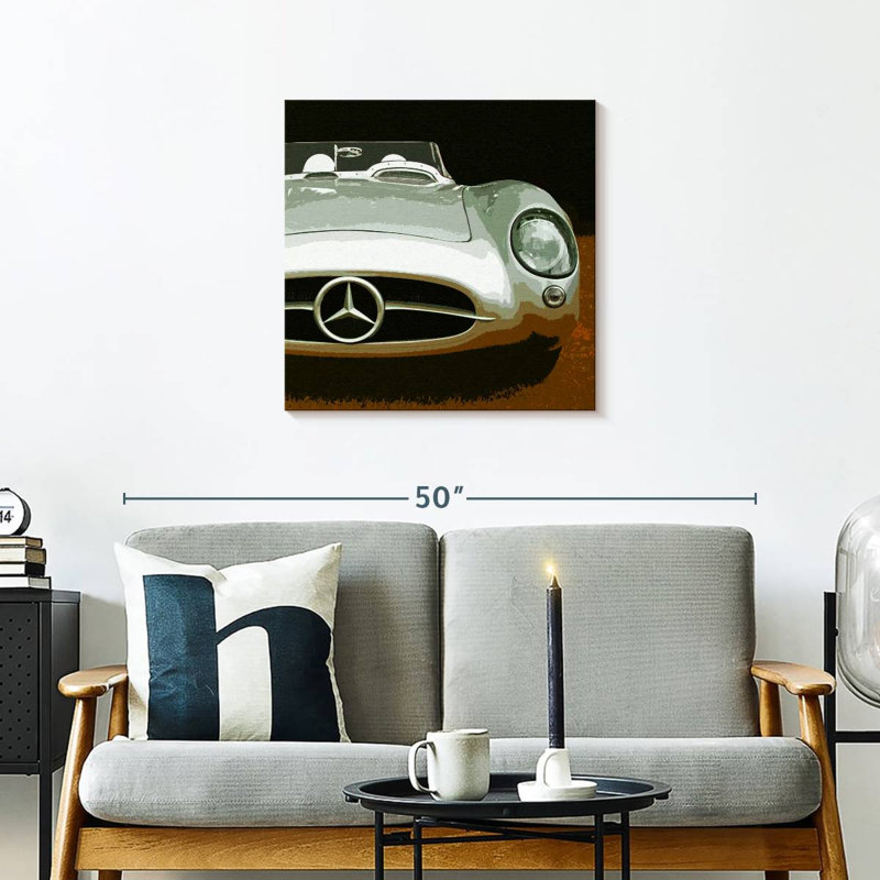 Mehar Silver On Brown, 24" H x 24" W