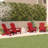 Ayleah Commercial All-Weather Adirondack Chairs with Cupholders-277921741