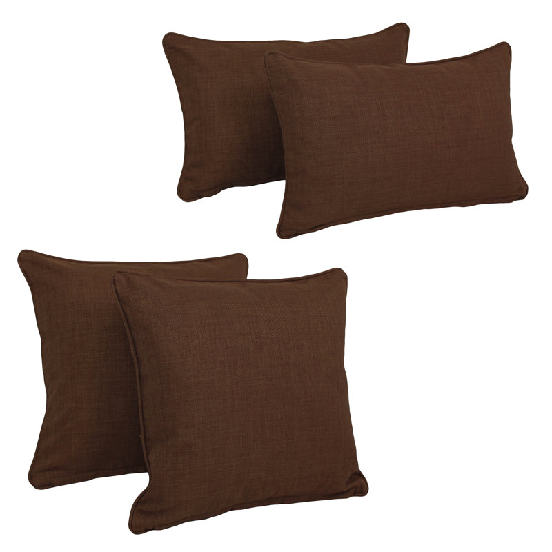  Outdoor Throw Pillow, Cocoa