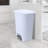 GLAD™ White Plastic Step Trash Can-93022865-93022866