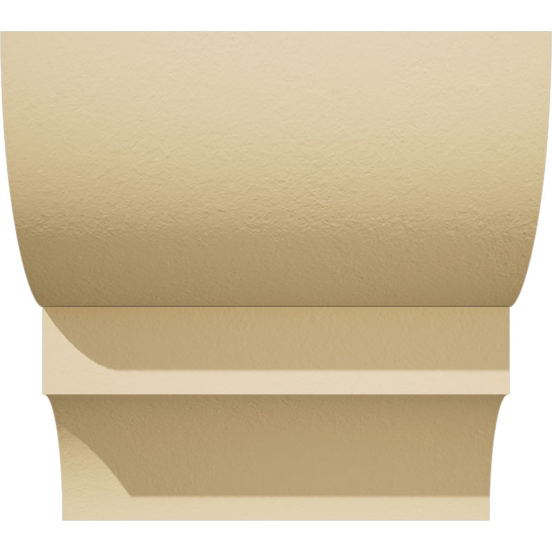 Queue de chevron en uréthane Signature standard de Ridgewood l 6 po x H 6 po x L 24 po, H 6 po x l 24 po x P 6 po
