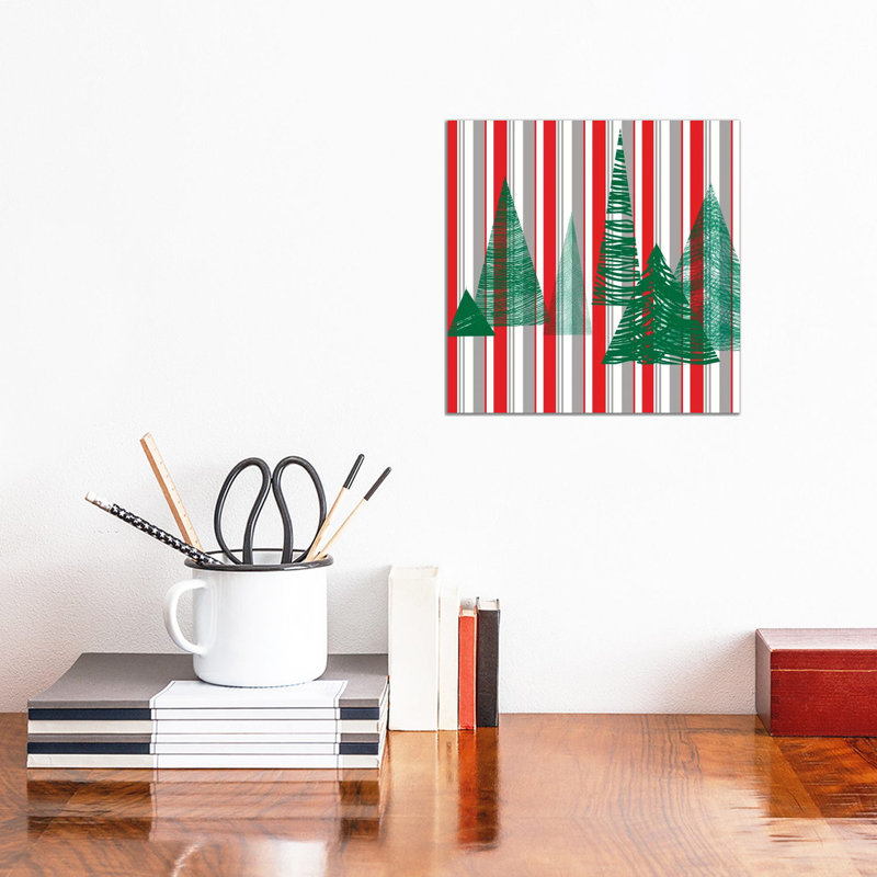Oh Christmas Tree Iii by Sharon Chandler - Wrapped Canvas Print, 30.48 cm H x 30.48 cm W