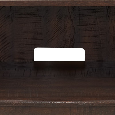 Meuble télé rétro pour téléviseurs jusqu'à 65 pouces, centre multimédia moderne du milieu du siècle avec étagères de rangement et console, 60 pouces de large