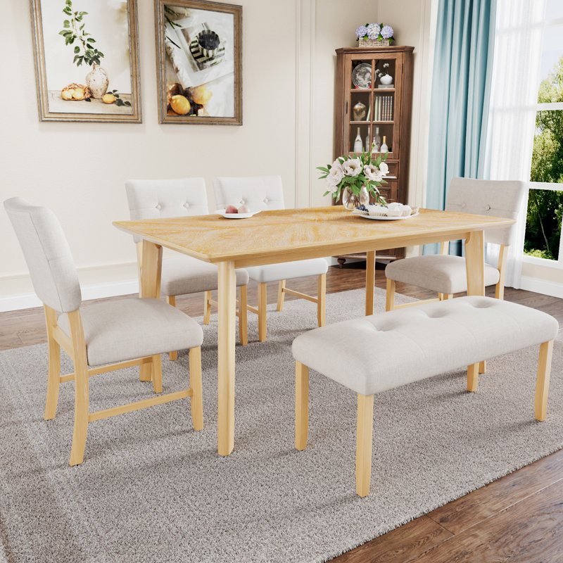 6 Piece Dining Room Table Set