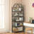 194.5cm H x 76cm W Metal Bookcase