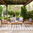 Acacia 4 - Person Patio Conversation Set with Cushions
