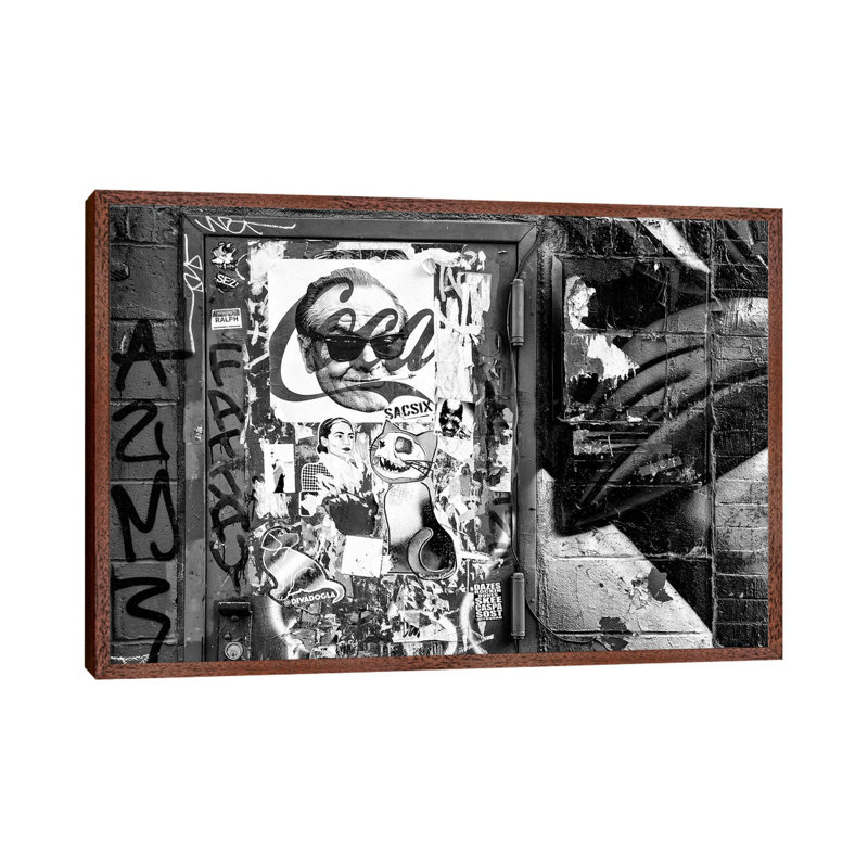 Philippe Hugonnard - Print on Canvas, Classic Brown Wood Floater Framed, 101.6cm H x 152.4cm W x 3.81cm D