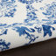 Bleu Damas businge/Tapis décoratif blanc-550308404