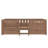 Twin Kids Floor Bed with Stairs, Rails and Slats,Twin Size Montessori Floor Bed with Bookshelf and 2 Storage Drawers,Easy Assemble Montessori Beds Frame,Natural-251181159-251181158