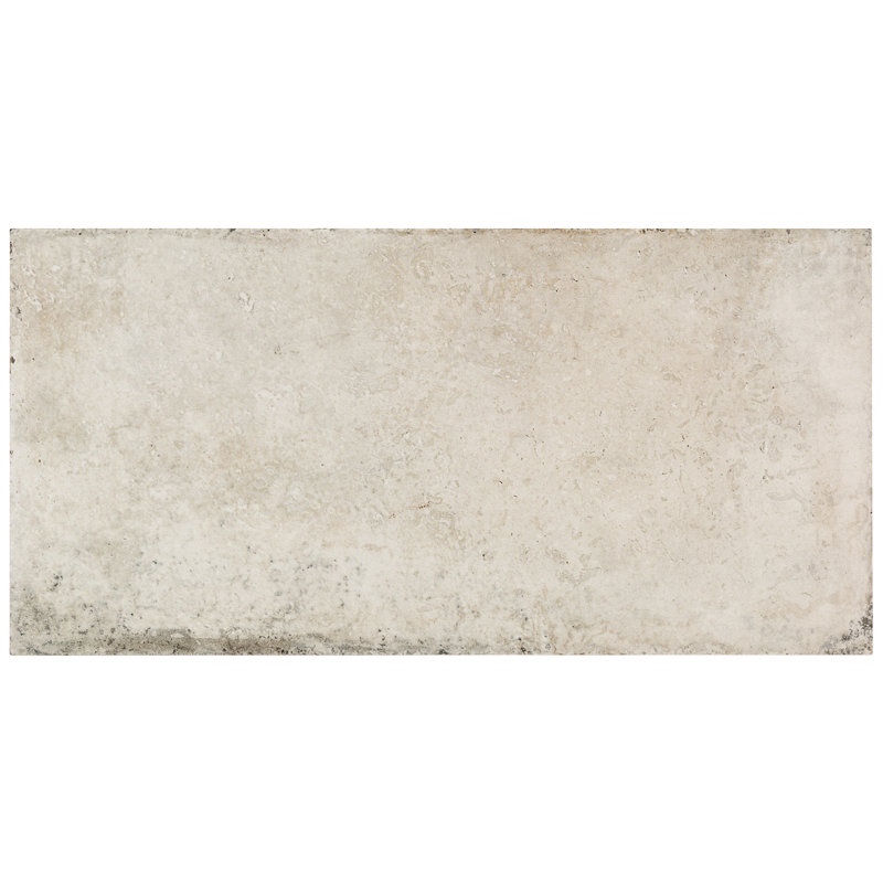 Alcazar 12x24 Travertine Look Matte Porcelain Floor and Wall Tile, Pergamo