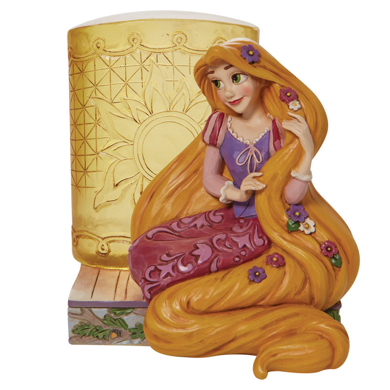 Figurine Jim Shore Disney Traditions Raiponce et lanterne H 5,1 po