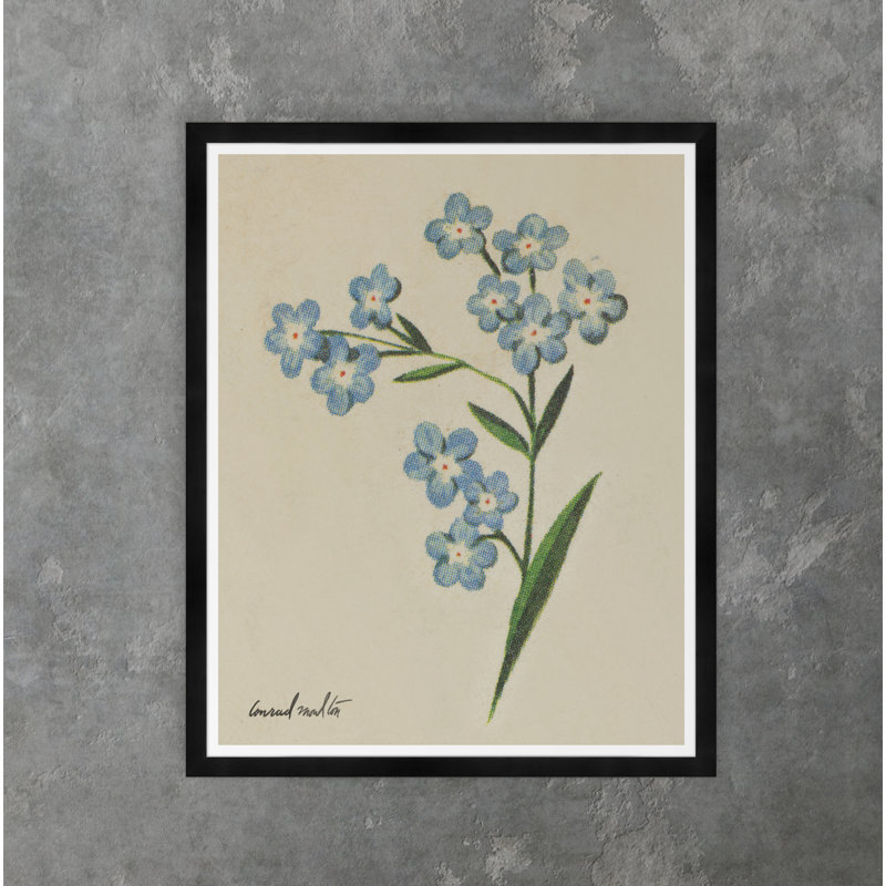 Blue Petals Print